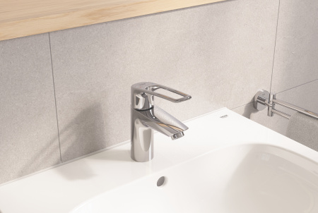 Смеситель для раковины с донным клапаном Grohe Eurosmart 23980 003 (23980003) хром